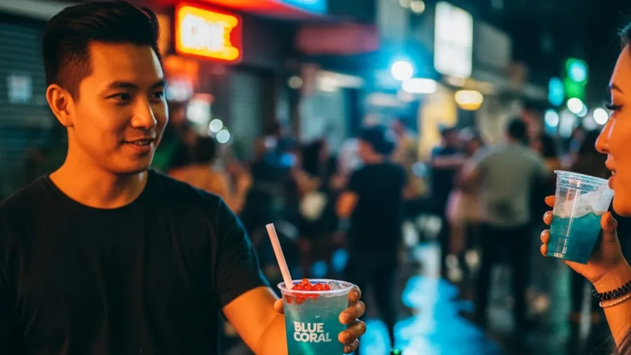 Bebidas 'de color' con popping boba: por qué se venden solas en redes sociales