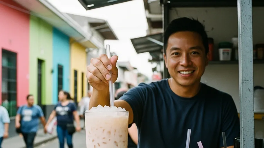 Bebidas de colores sin colorantes: lo que enseña el Rainbow Milk Tea
