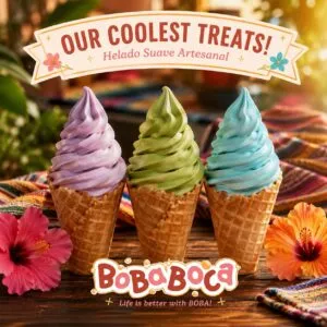 Helado suave